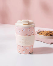 Tasse de voyage isotherme Champ rosé