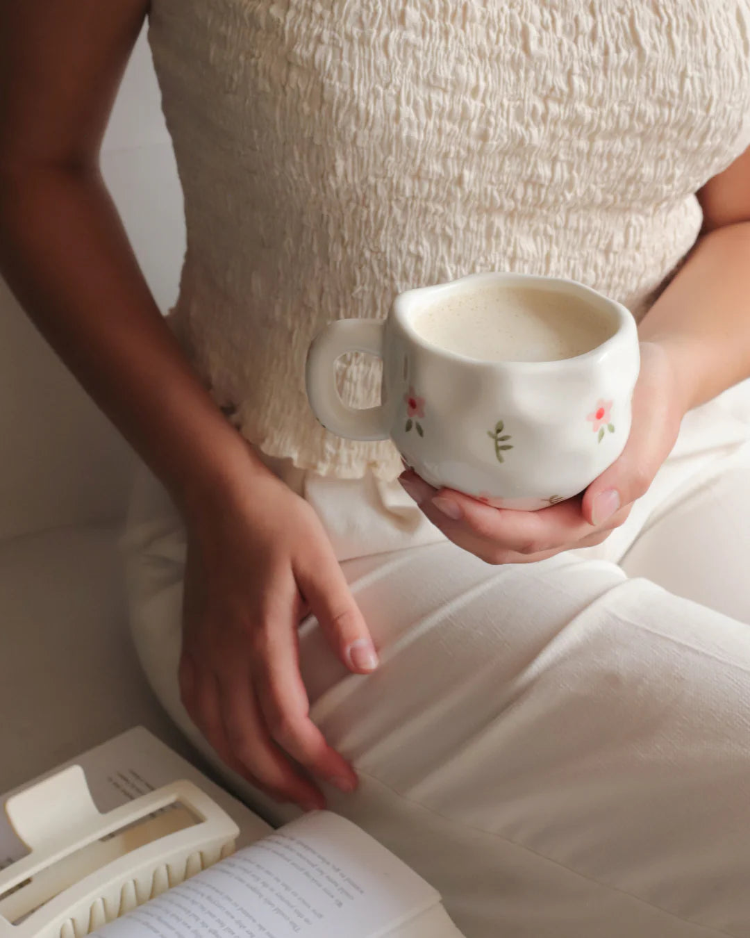 Tasse en céramique – Fleurs sauvages