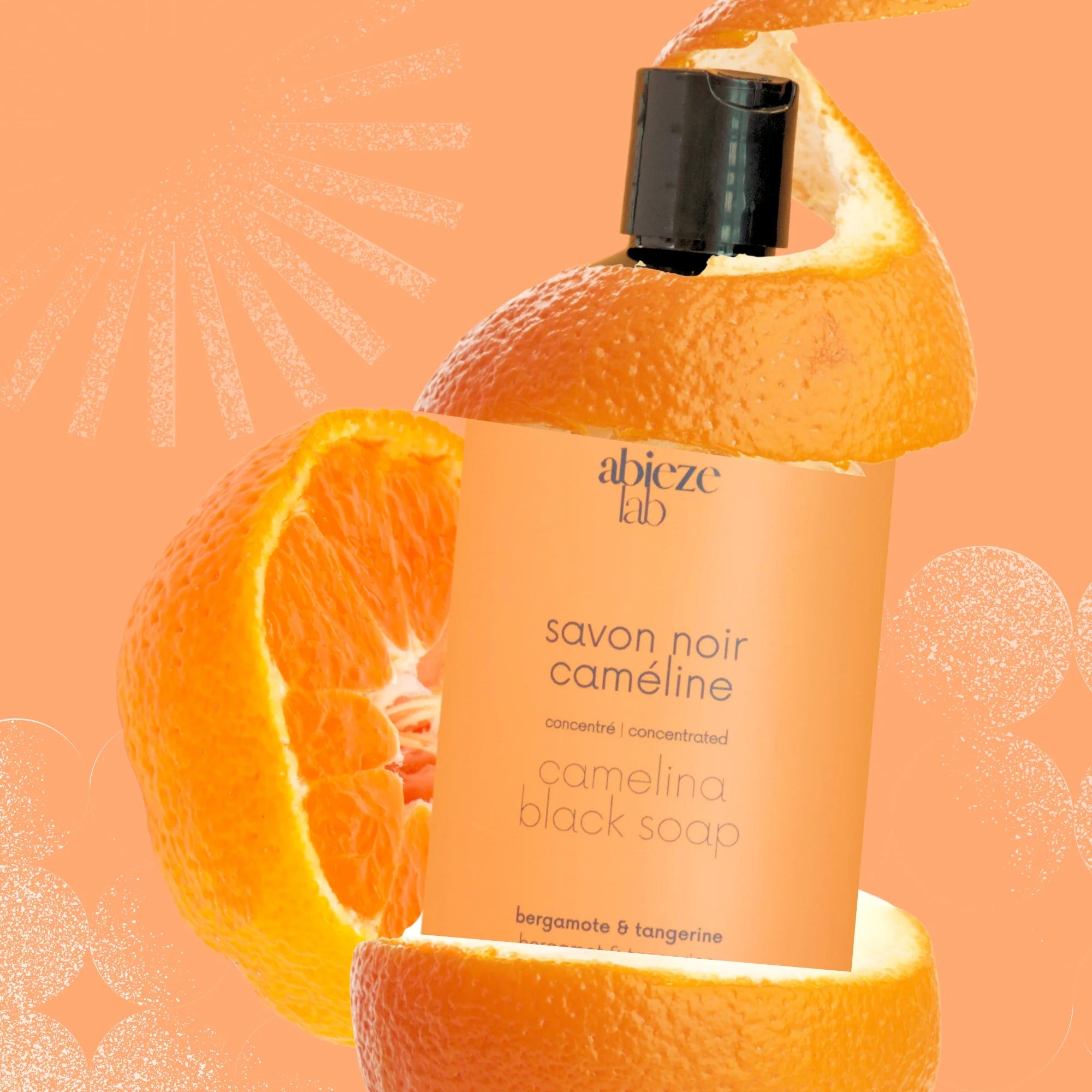 Savon noir - Bergamote et tangerine