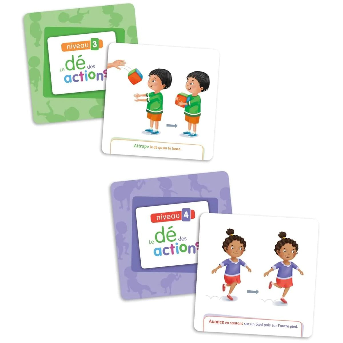 Le dé des premiers mots - Cartes supplémentaires actions
