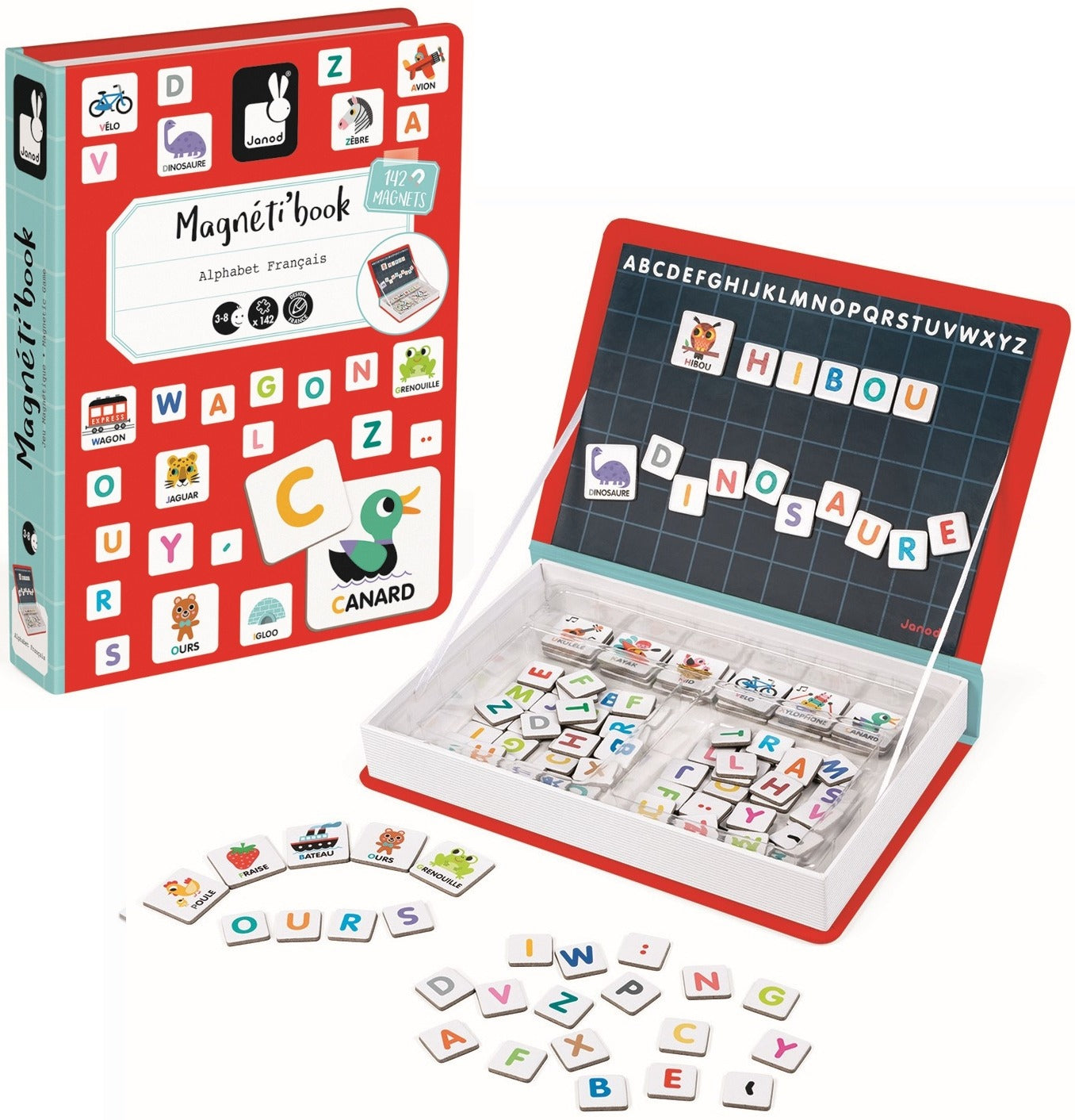 Jeu Magnétibook - Alphabet français