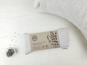 Repose-yeux avec housse lavable - Chanvre & coton bio sable