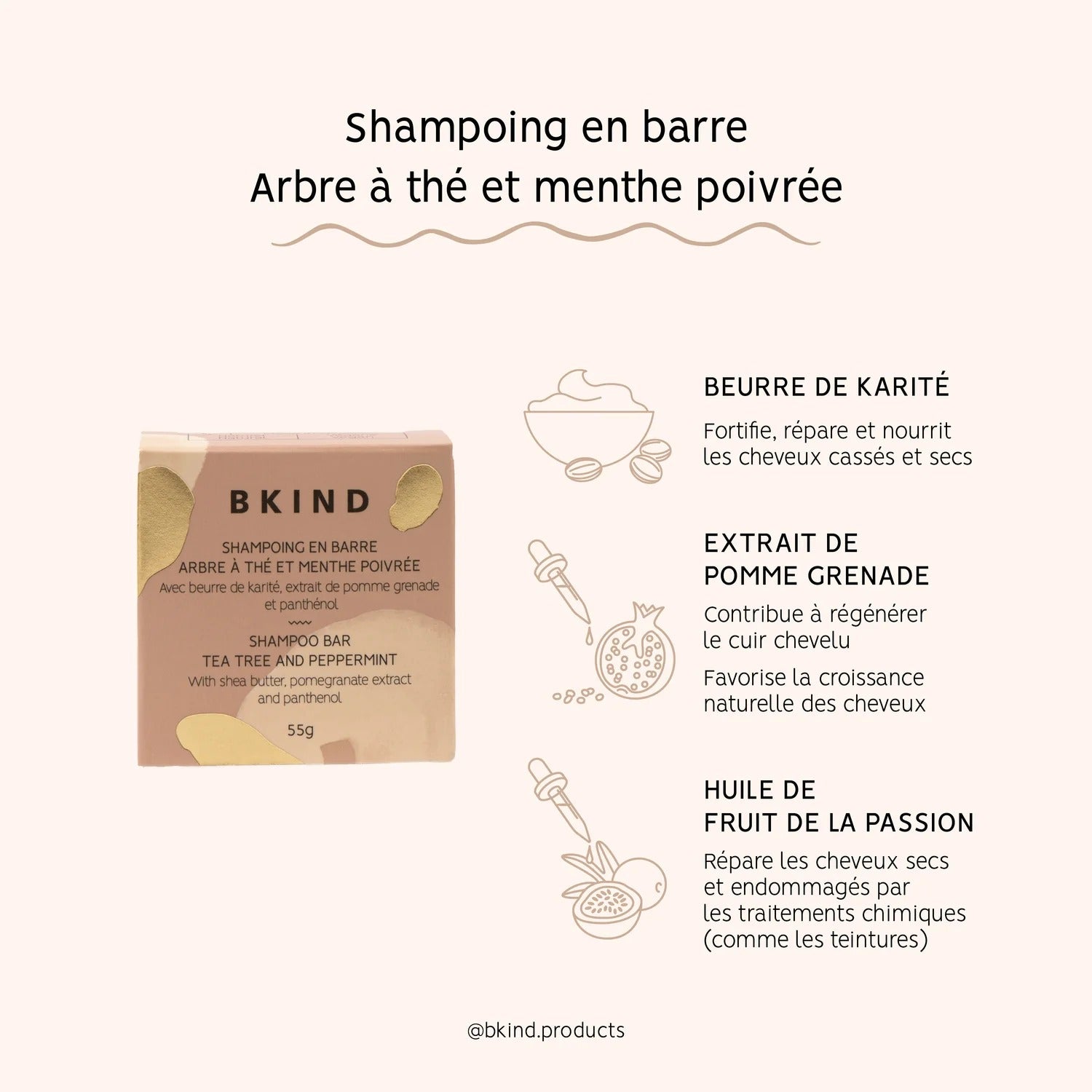 Shampoing en barre - Cheveux colorés ou blancs