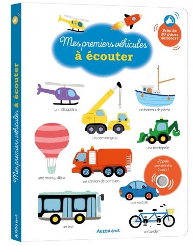Livre -Mes premiers véhicules à écouter