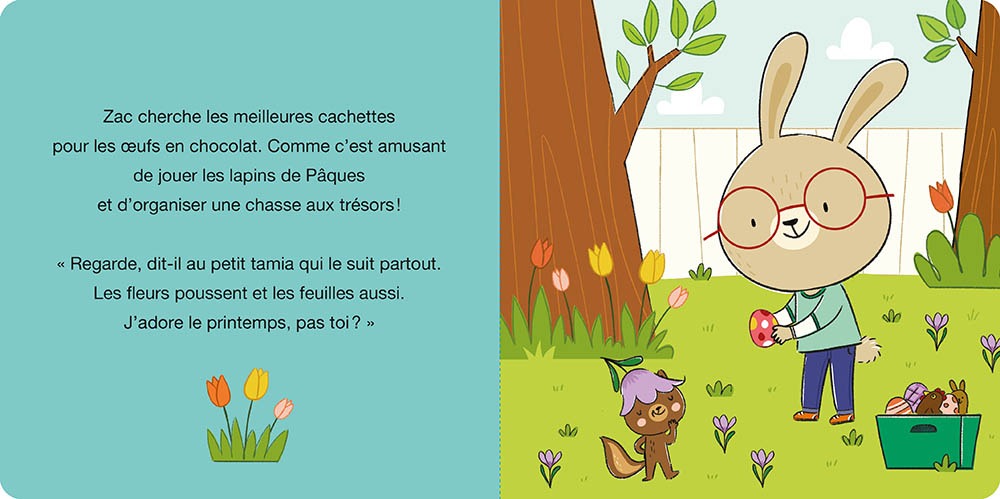 Livre - La chasse aux œufs de Pâques