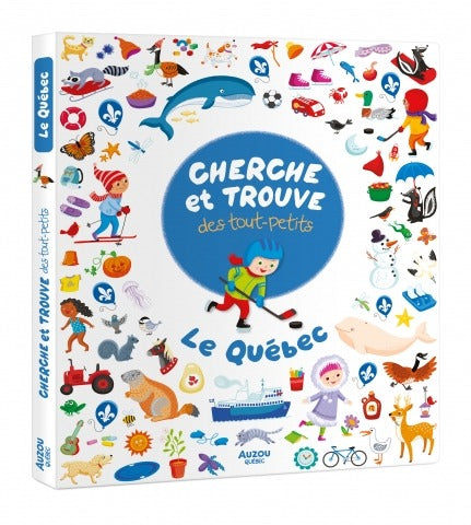 Livre - Cherche et trouve des tout-petits -  Le Québec