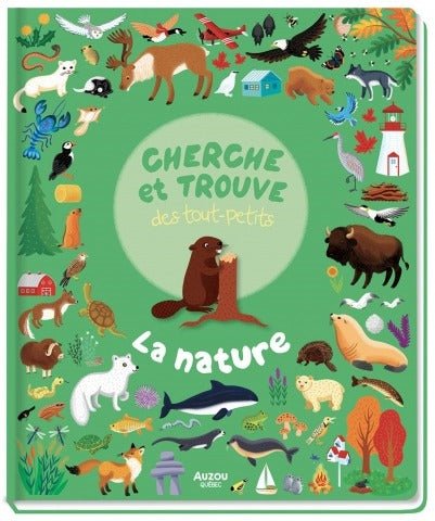 Livre - Cherche et trouve des tout-petits -  La nature