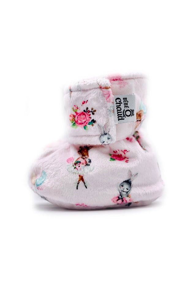 Pantoufles à velcro - Ballerine