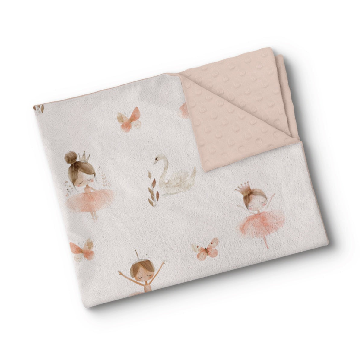 Couverture en minky - Petite Angélique
