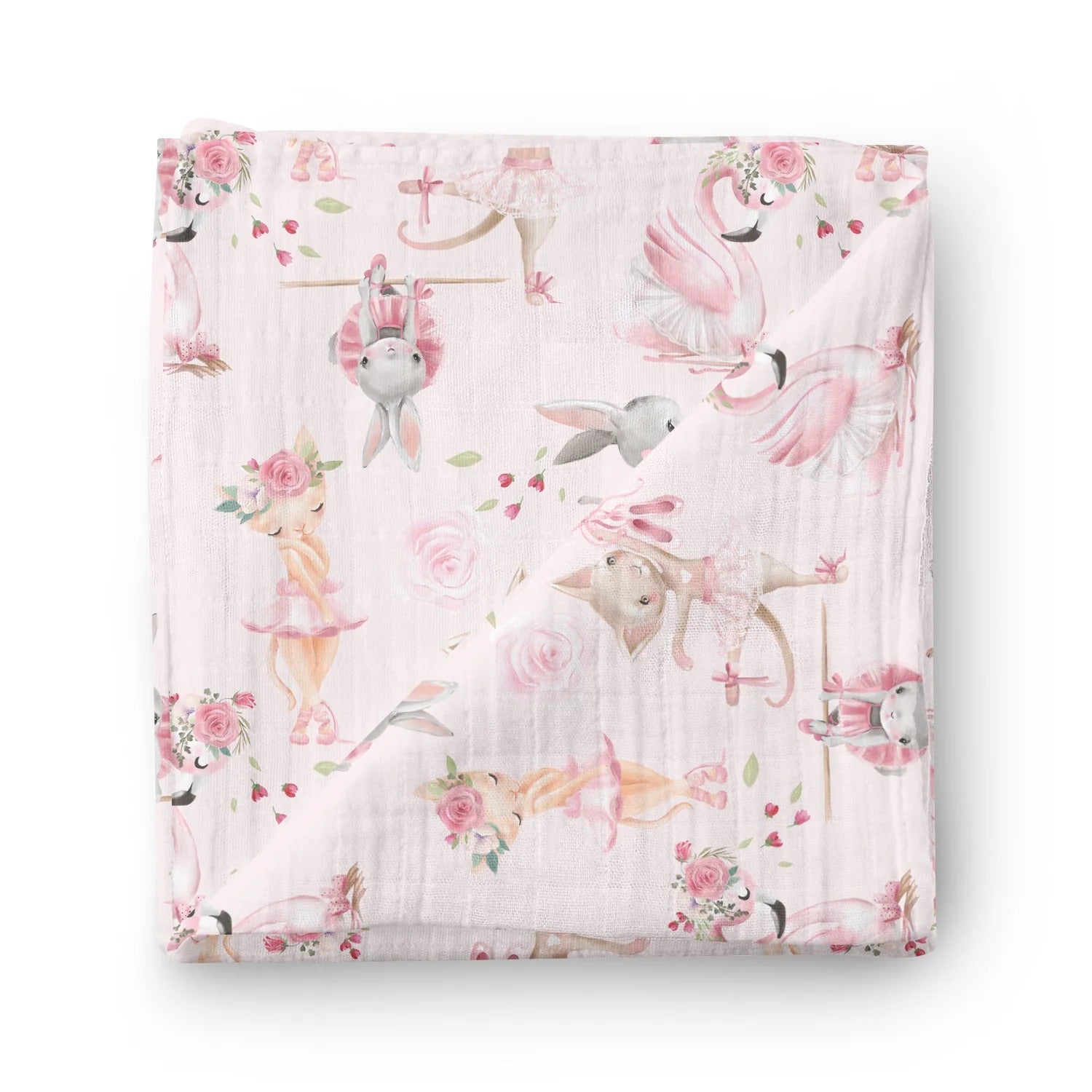 Couverture mousseline de bambou - Ballerines