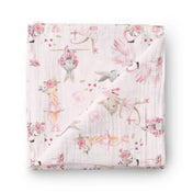 Couverture mousseline de bambou - Ballerines