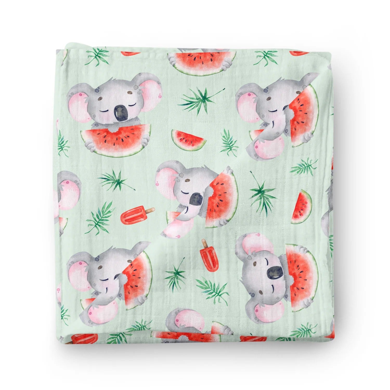 Mousseline de bambou - Koala melon