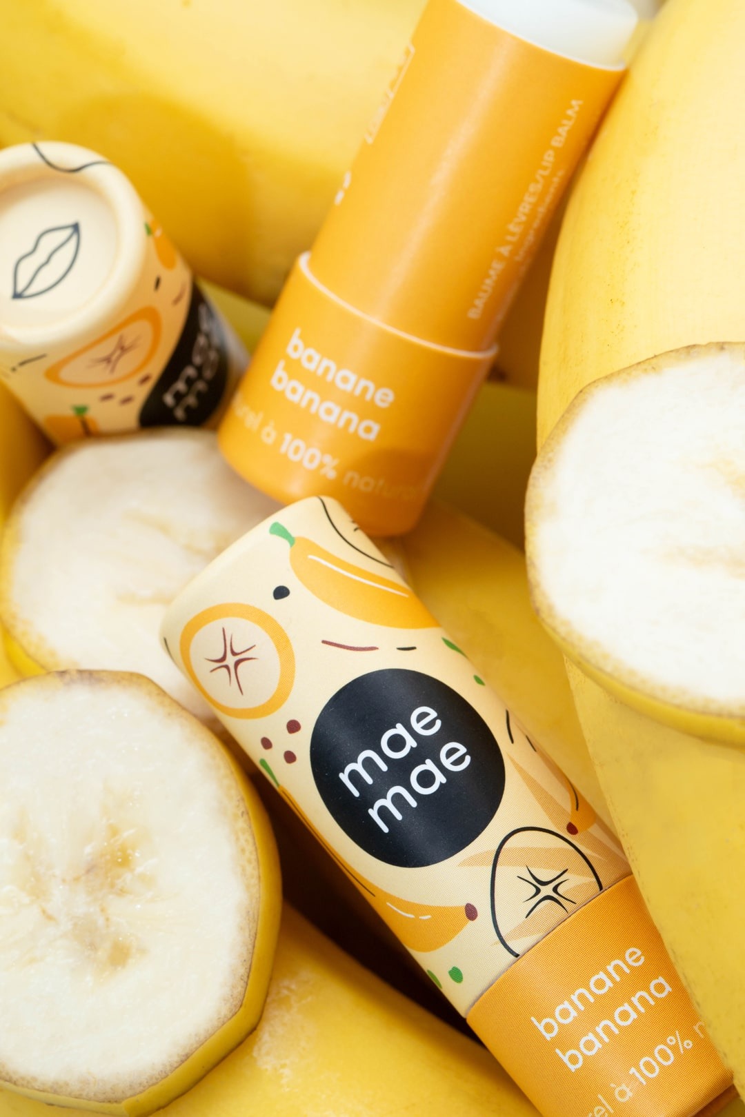 Baume à lèvres naturel - Banane