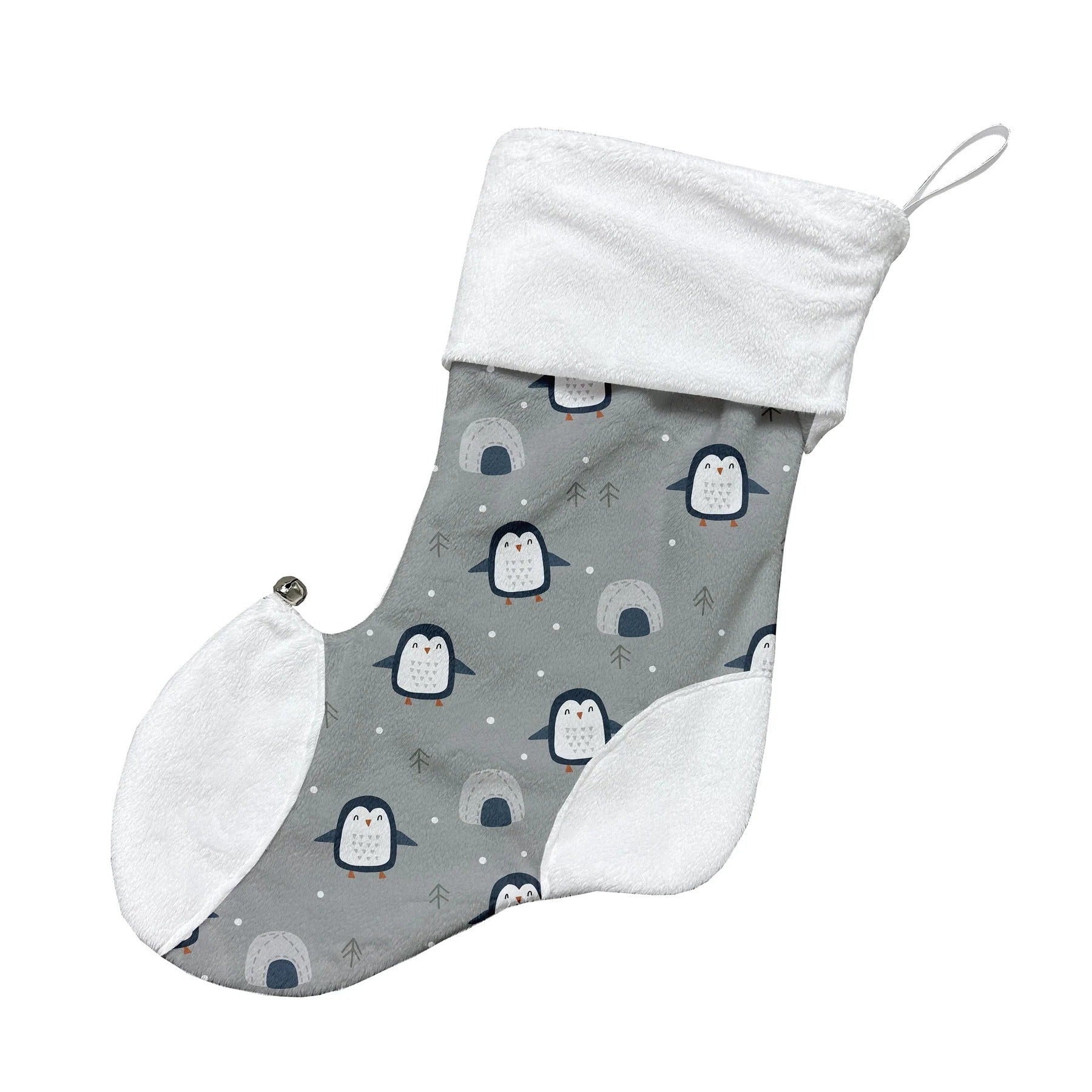 Bas de noël personnalisables - Manchots