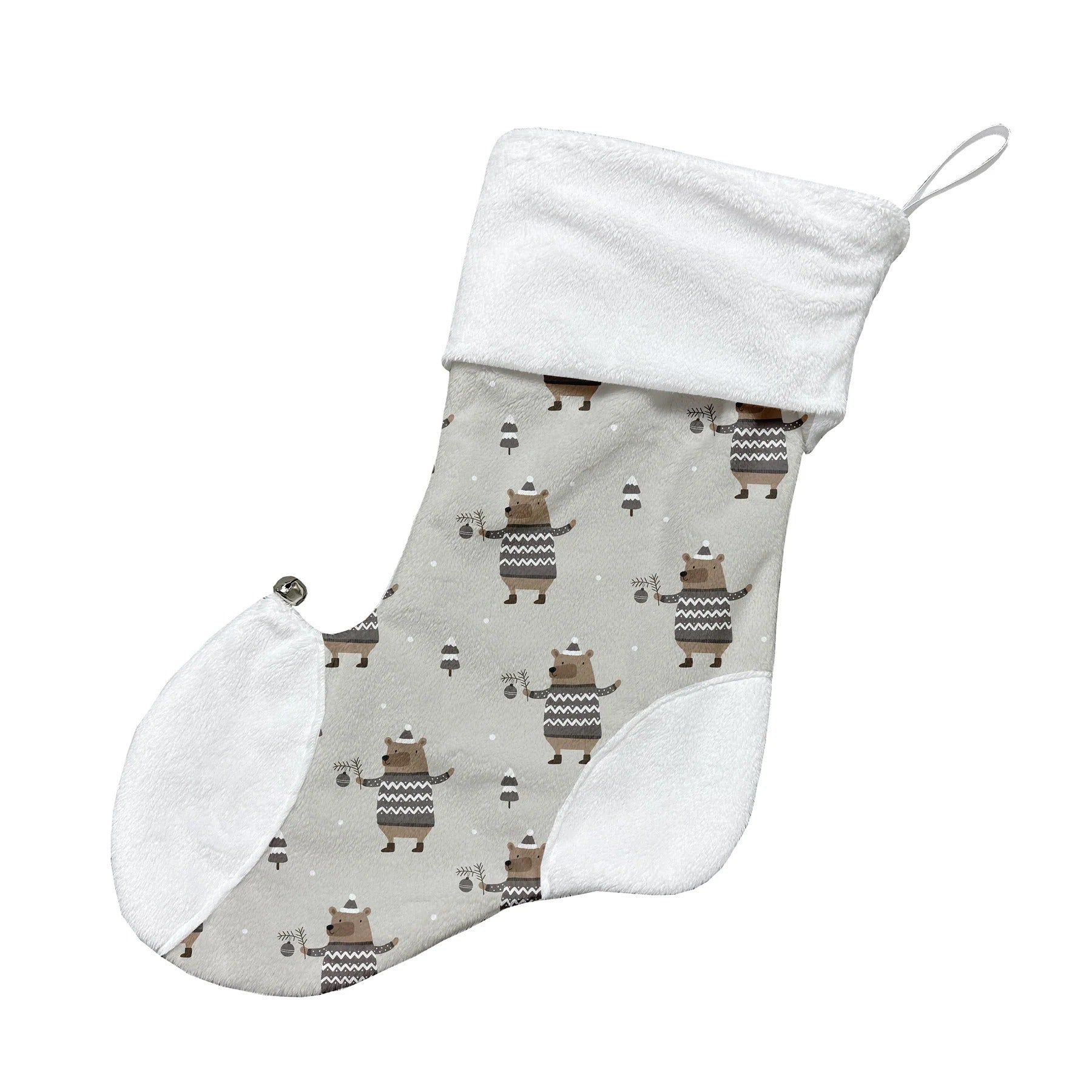 Bas de noël personnalisables - Ours mignons