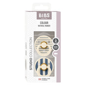 Suce Bibs - Ivoire Acier Bleu Mix