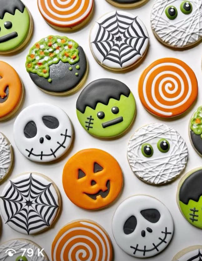 PRÉCOMMANDE Biscuits d'Halloween