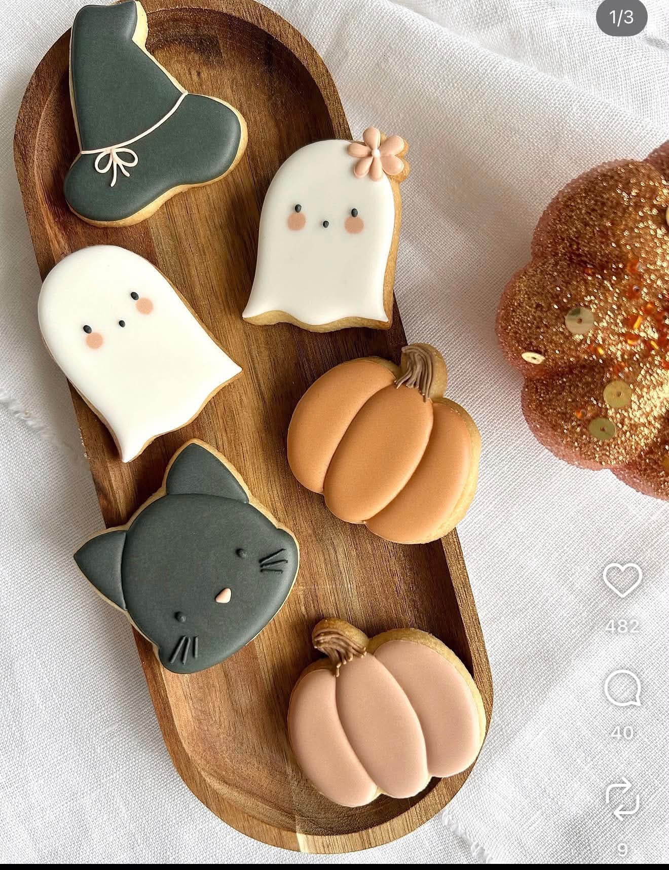 PRÉCOMMANDE Biscuits d'Halloween