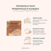 Shampoing en barre - Cheveux normaux et/ou à tendance grasse