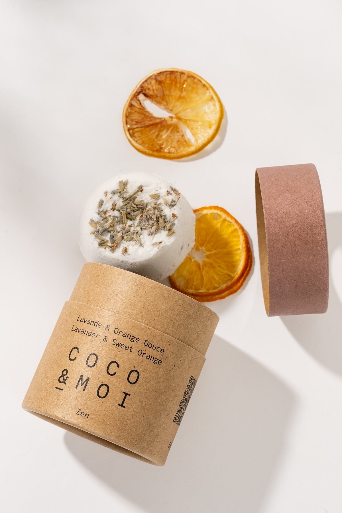 Bombe de bain - Lavande & Orange Douce