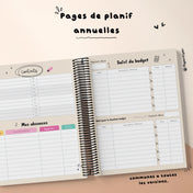 Planificateur pour enseignant 2026-2027 ( 4 périodes 2 Am- 2 Pm)