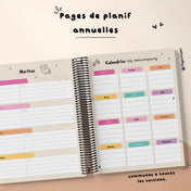 Planificateur pour enseignant 2026-2027 ( 4 périodes 2 Am- 2 Pm)