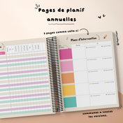 Planificateur pour enseignant 2026-2027 ( 4 périodes 2 Am- 2 Pm)