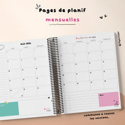 Planificateur pour enseignant 2026-2027 ( 4 périodes 2 Am- 2 Pm)