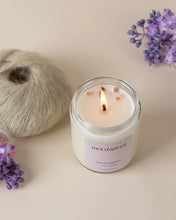 Bougie de soja - Lilas & cachemire