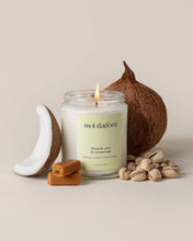 Bougie de soja - Pistache, coco & caramel salé
