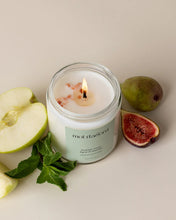 Bougie de soja - Pomme verte, figue & menthe