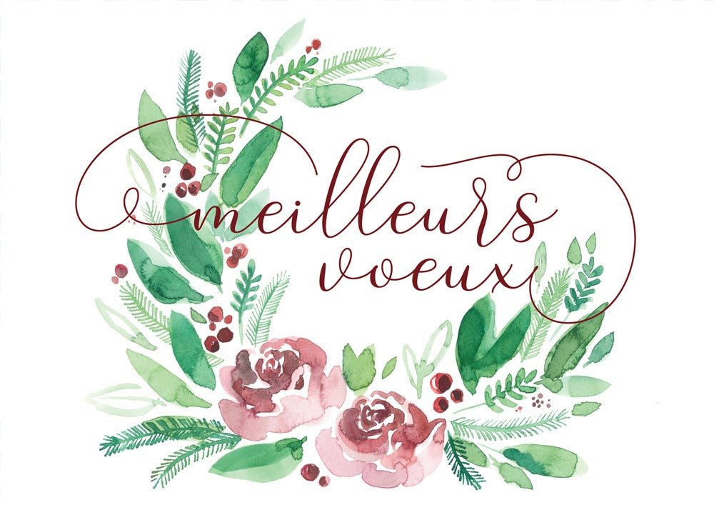 Carte de souhaits - Meilleurs voeux