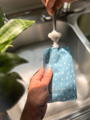 Brosse de nettoyage pour pochettes/biberons