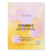 Masque hydrogel éclaircissant à la vitamine C