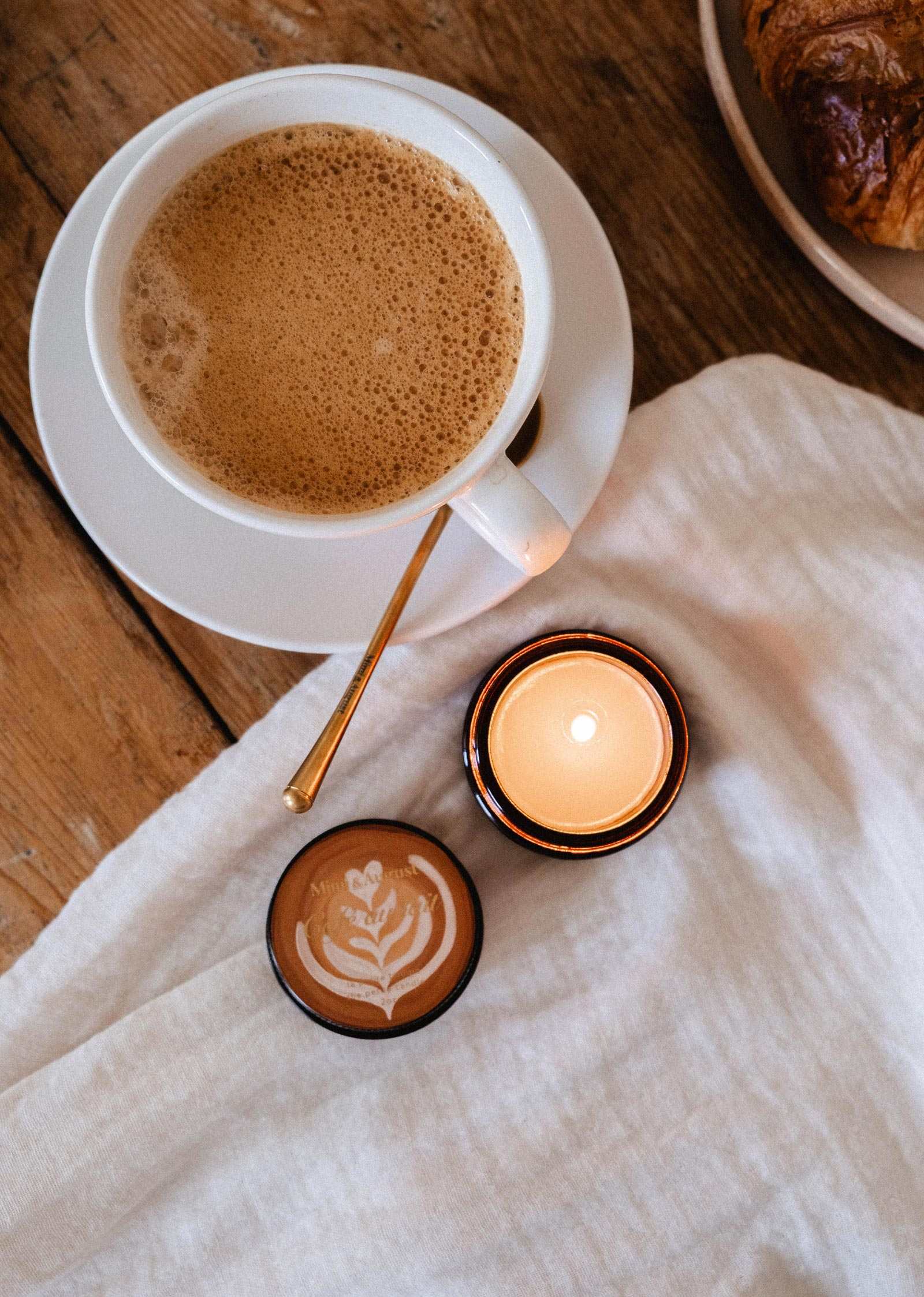 Bougie de Soya 2 oz - Café au lait