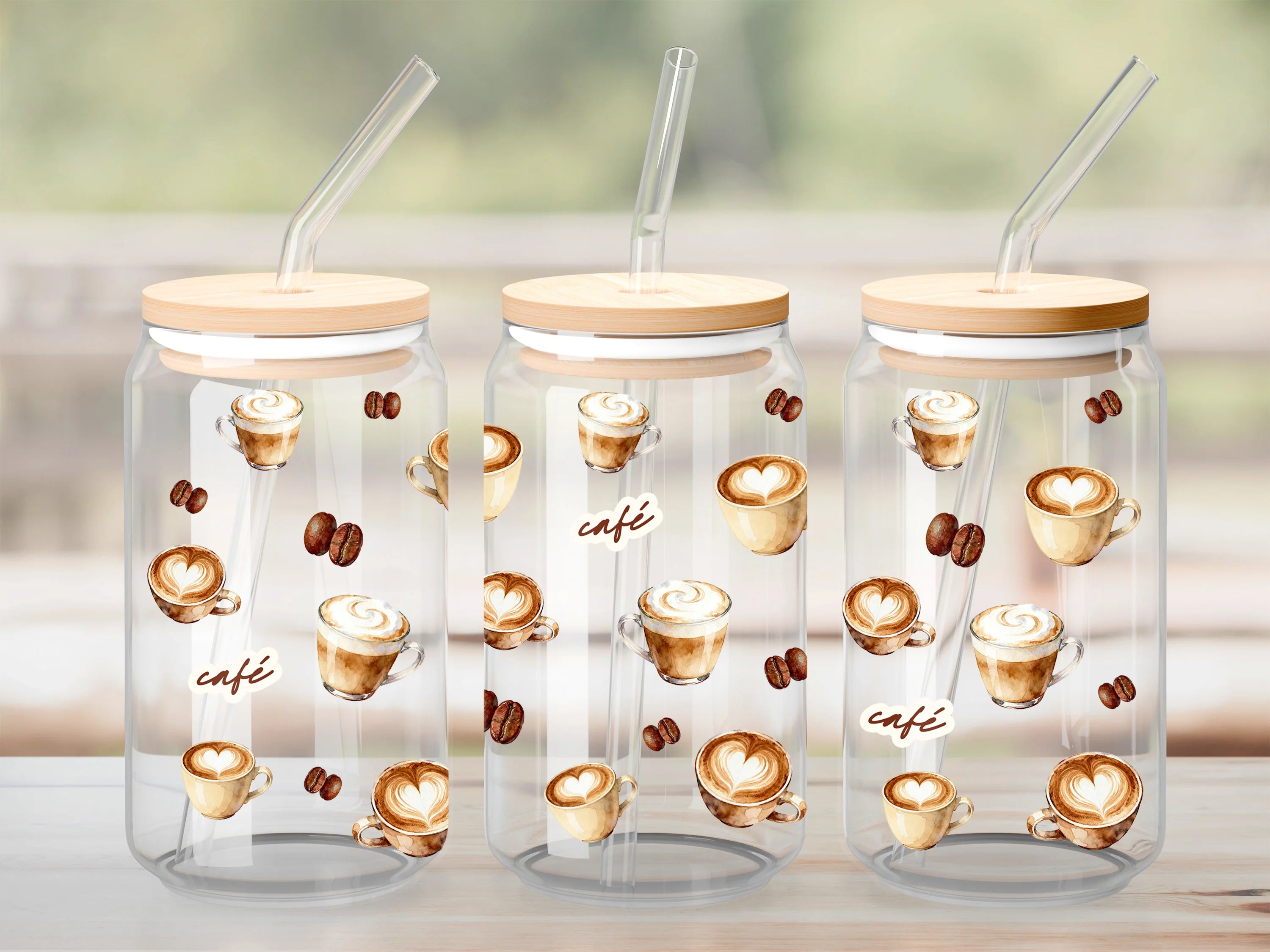 cafechaudtumblerWrapUVDTFmockupTransferMultiple_Rectangle_MockupGLasscan-libbey-beercancopie.webp