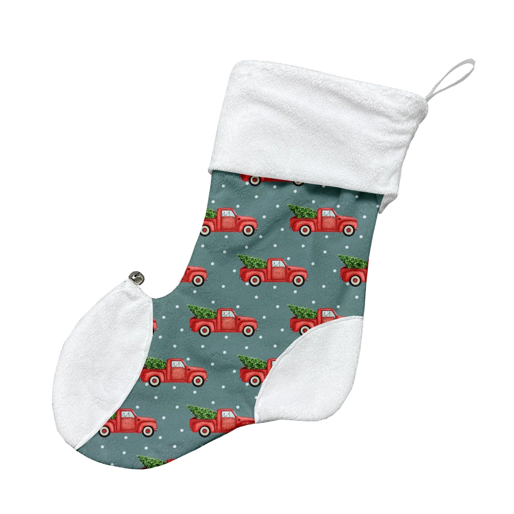 Bas de noël personnalisables - Camions de Noël