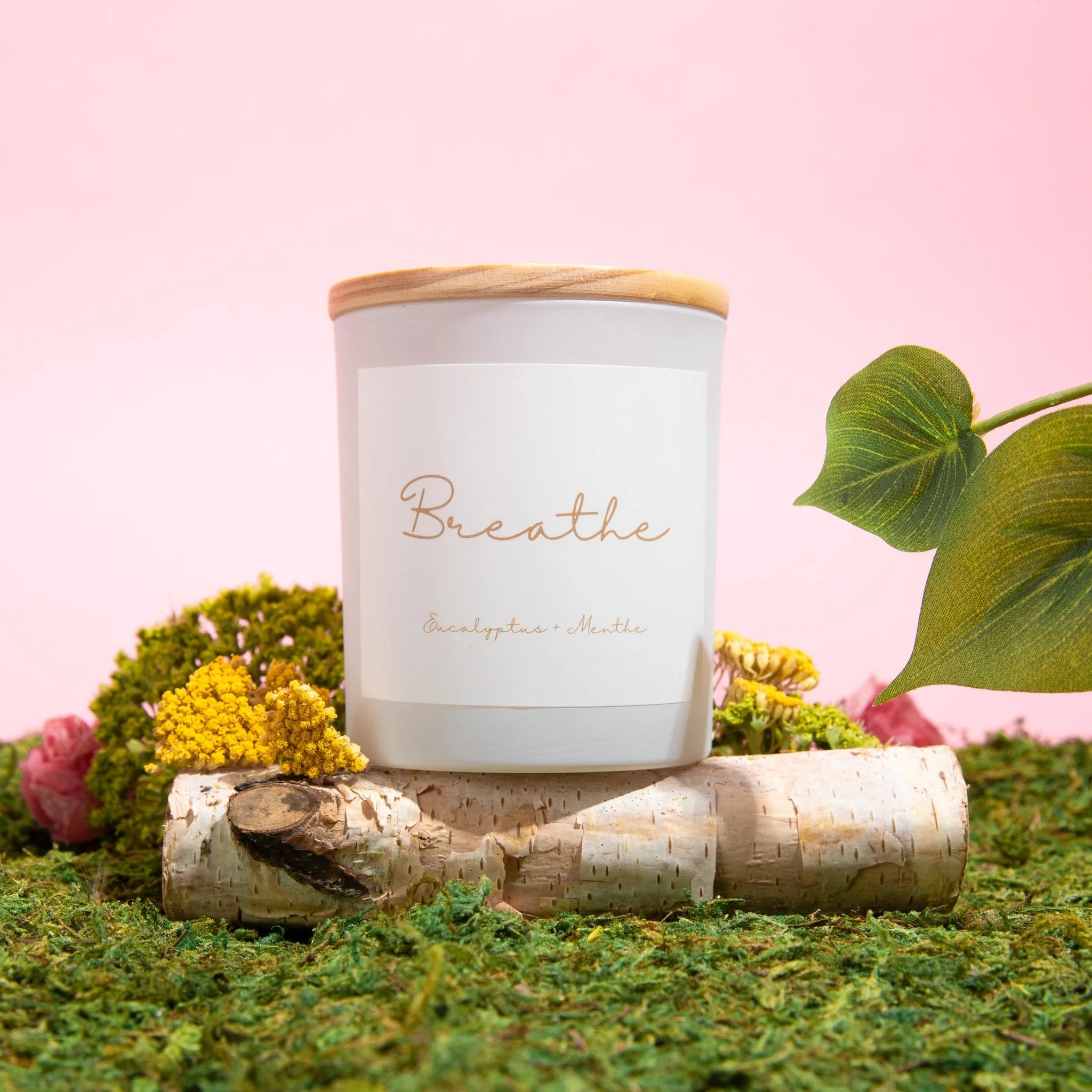 Bougie respire - Eucalyptus + Menthe
