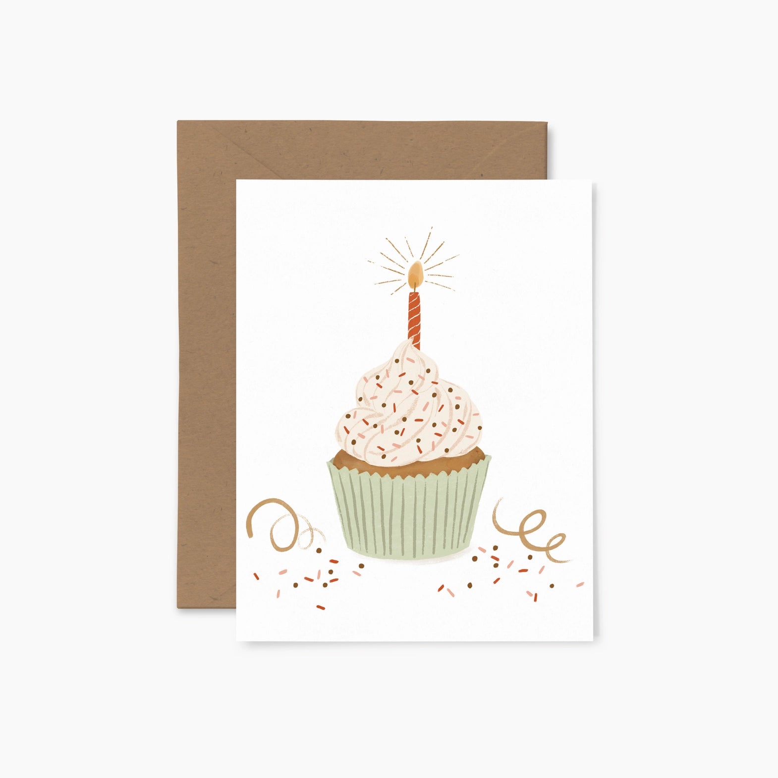 Carte de voeux - Cupcake