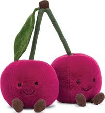 Peluche - Cerise gros format