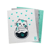 Combo petit -Chats aqua