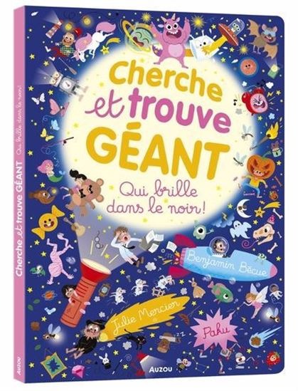 Livre -  Cherche et trouve géant qui brille dans le noir !