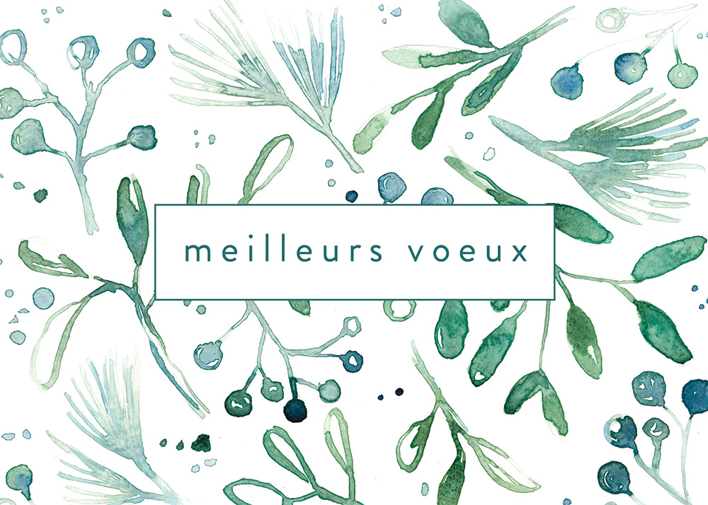 Carte de souhaits - Meilleurs voeux