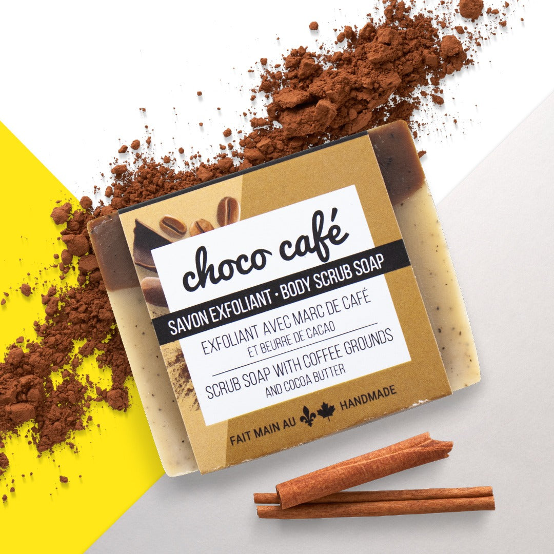 Savon hydratant pour le corps - Choco café
