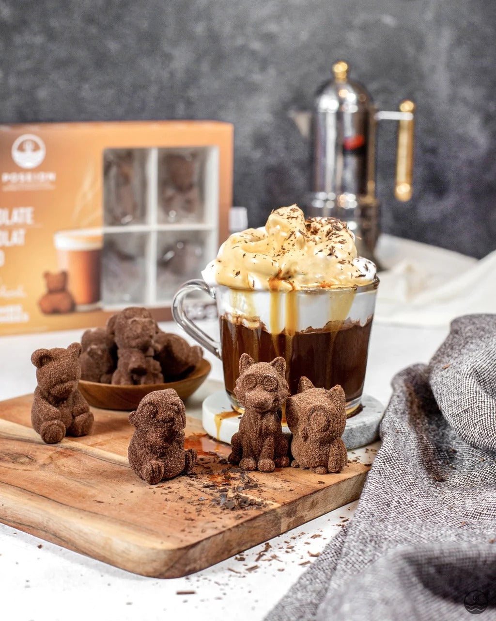 Coffret - Variété de chocolat chaud