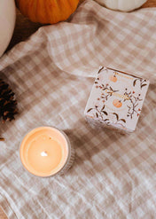 Bougie de Soya 8 oz - Citrouille