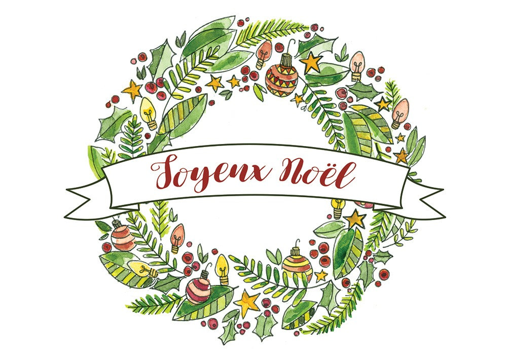 Carte de souhaits - Joyeux Noël