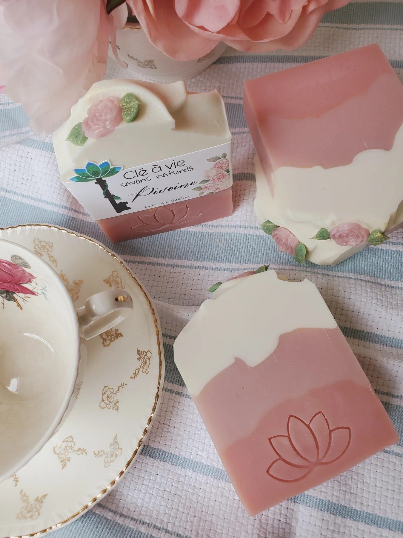 Savon - Pivoine
