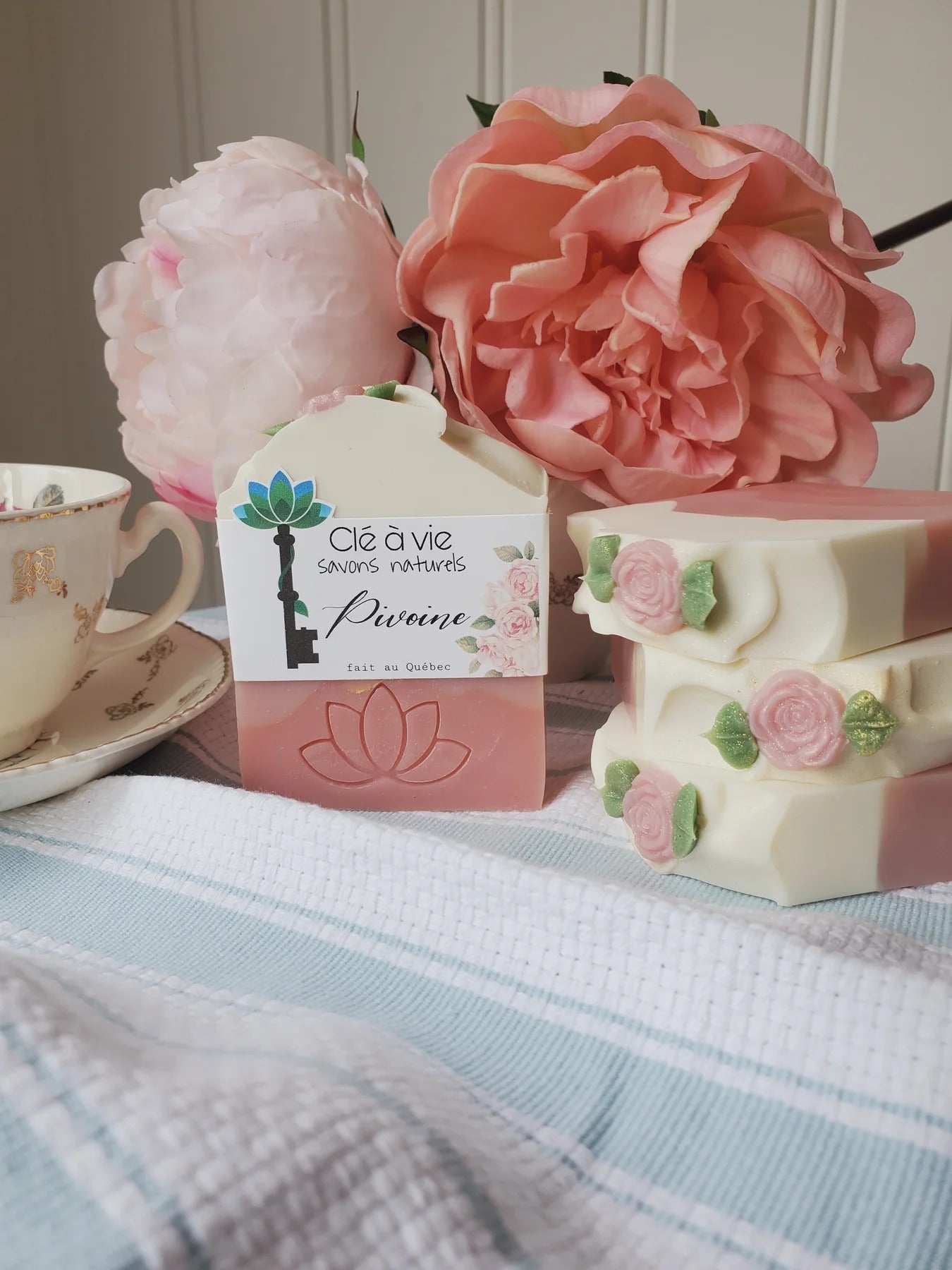 Savon - Pivoine