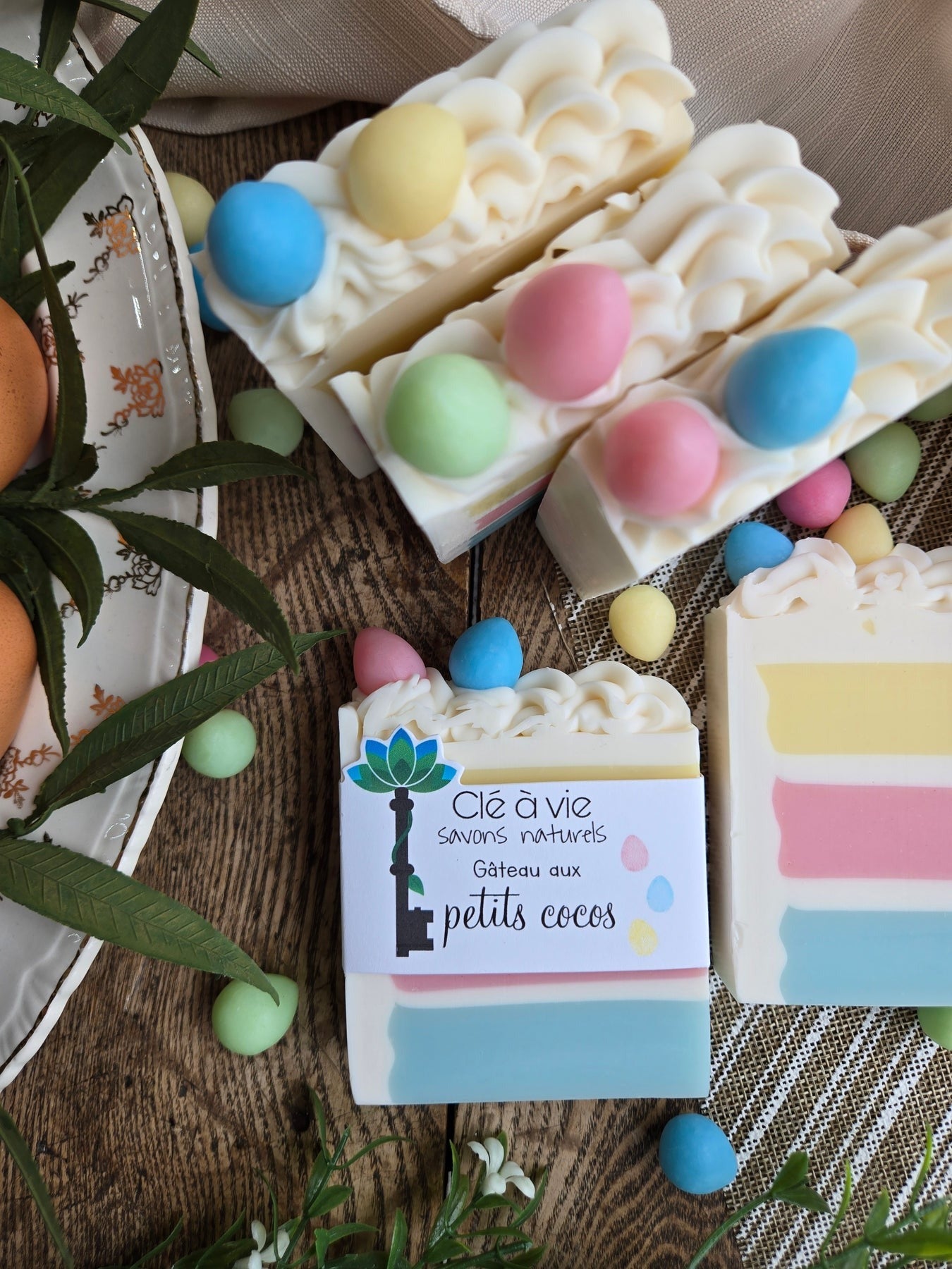 Savon - Gâteau aux petits cocos